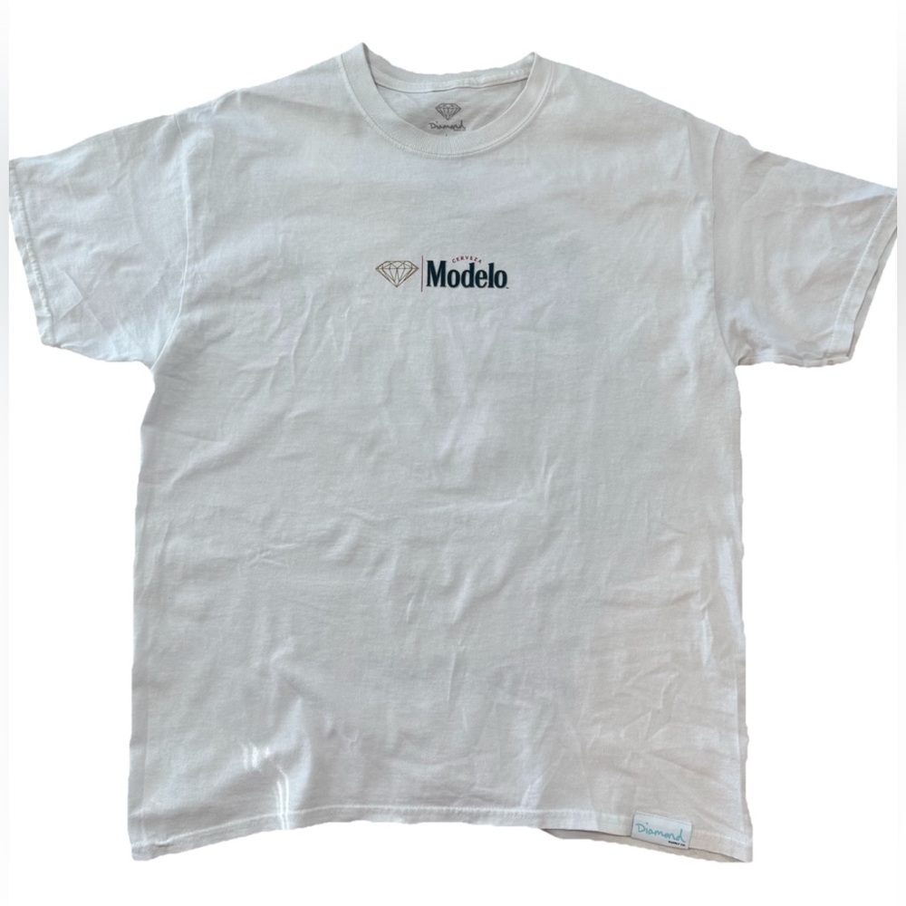 Diamond‎ Supply Co. White Graphic Tee